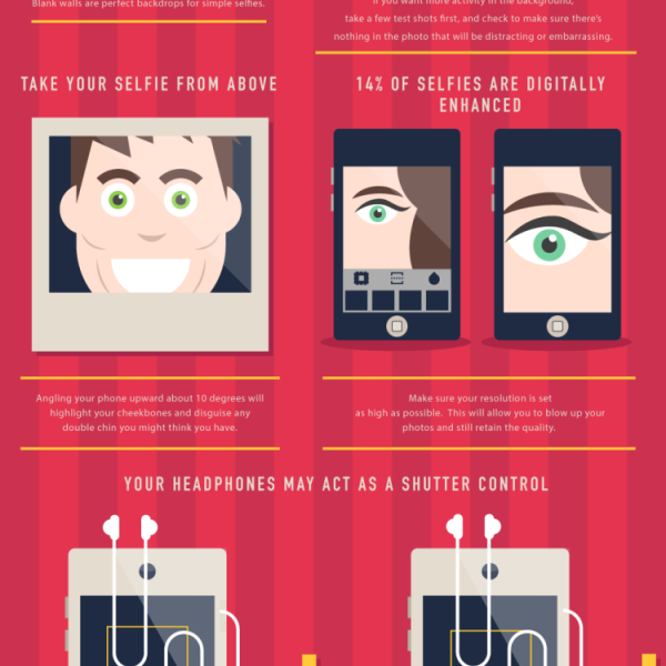 How To Take Better Selfies {infographic} Best Infographics