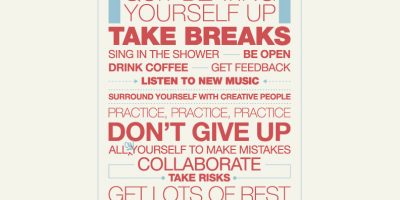 How To Stay Creative – 29 Ways {Infographic}