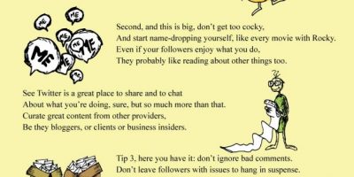 Dr Seuss Inspired Guide To Twitter [Infographic]