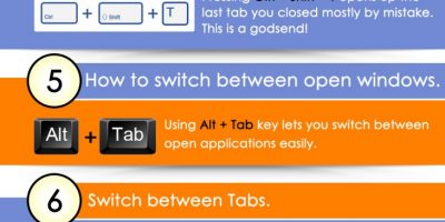 9 Cool Browser Shortcuts {Infographic}