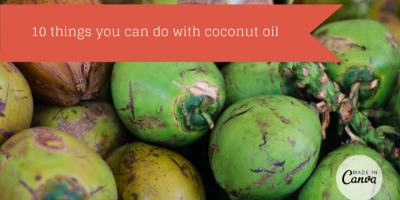 10 Things You Can Do With Coconut Oil [Infographic]