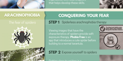 How to Conquer Your Fears Infographic