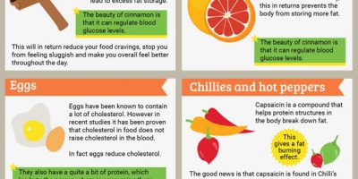 Fat Burning Foods {Infographic}