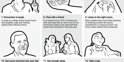 15 Scientific Ways to Deal with Stress {Infographic}