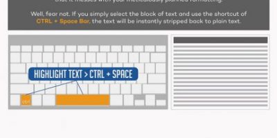 8 Must Know Microsoft Word Hacks {Infographic}