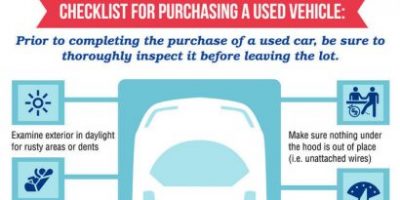 Tips On Buying a Used Car [Infographic]