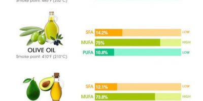 6 Best Healthy Oils for Cooking [Infographic]