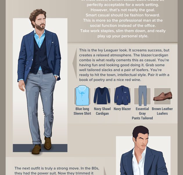 Men's Dress Codes Decoded [Infographic] - Best Infographics