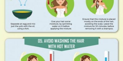 8 Proven Ways To Repair Damaged Hair [Infographic]