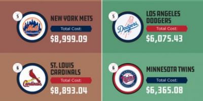 The Cost of Being a Baseball Fan [Infographic]