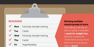 Total Body Workout Schedule [Infographic]