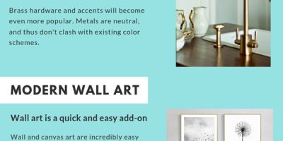 2019’s Top 4 Home Decor Trends [Infographic]