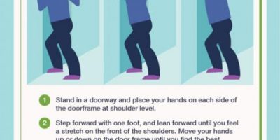 Stretches for Office Workers [Infographic]