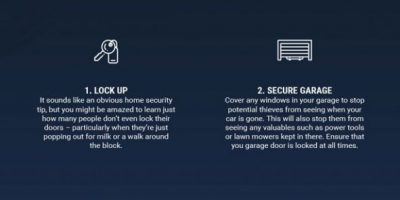 Infographic: How To Secure Your Home – 8 Key Home Security Tips