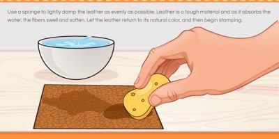 How To Stamp Leather in 5 Easy Steps [Infographic]