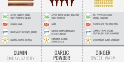 Guide to Flavoring with Spices [Infographic]