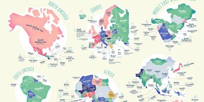 The Most Common Dream In Every Country [Infographic]