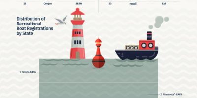 Which US State Has the Most Recreational Boats & Yachts [Infographic]