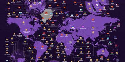 The Most Used Emoji In Every Country [Infographic]