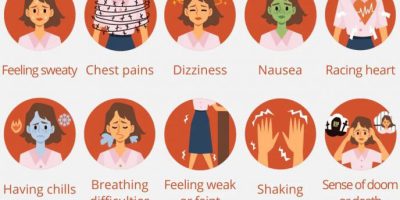 How To Stop a Panic Attack [Infographic]