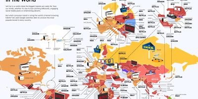 The Most Popular Consumer Brands In the World [Infographic]