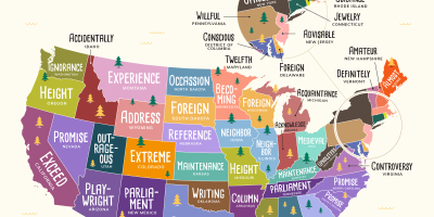 The Most Misspelled Words in Every State [Infographic]
