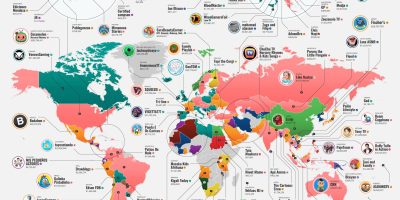 The All Time Top Earning YouTube Channels In Every Country [Infographic]