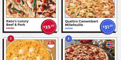 The Most Expensive Pizza Hut & Domino’s Pizzas [Infographic]