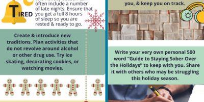 10 Tips for Staying Sober During the Holidays [Infographic]