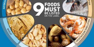Major Food Allergens Visualized [Infographic]