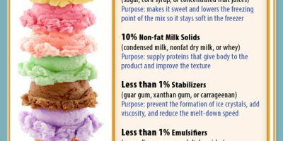 What’s In an Ice Cream [Infographic]