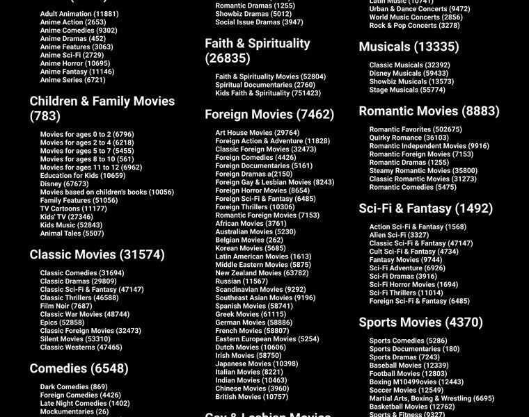 Netflix Secret Codes for 2023