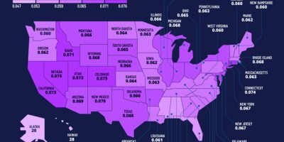 US States with Worst Ozone Pollution [Infographic]