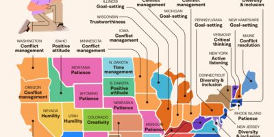 Popular Soft Skills for Highly Paid Jobs in Each State [Infographic]