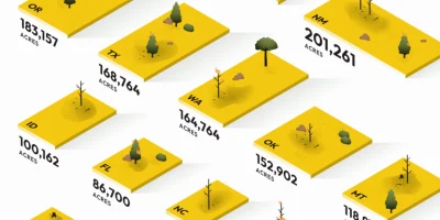 The Scale of Wildfires by State [Infographic]