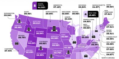 States with Highest % of Family Owned Businesses? [Infographic]