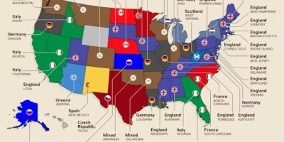 Origin of Town Names in Each State [Infographic]