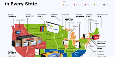 Popular Consumer Brands in Every State [Infographic]