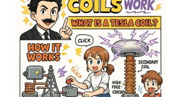 How Tesla Coils Work [Infographic]
