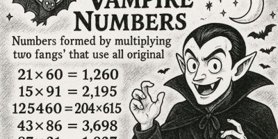 All About Vampire Numbers [Infographic]