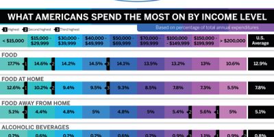 What Do Americans Spend the Most on Each Year? [Infographic]
