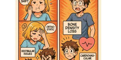 Effects of Mars Gravity on the Human Body [Infographic]