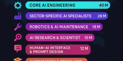 AI Created Jobs by 2040 [Infographic]