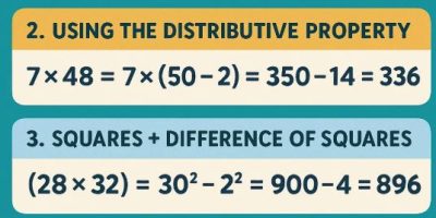 Advanced Mental Tricks for Multiplication [Infographic]