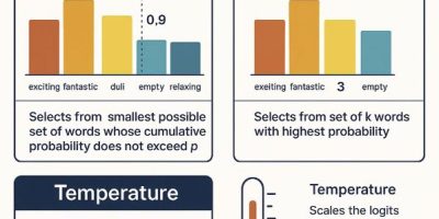 Top-P, Top-K, and Temperature Explained [Infographic]