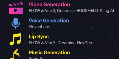 How to Produce a Short Film with AI [Infographic]
