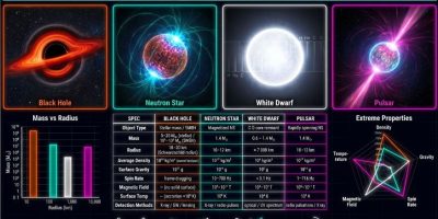 Black Holes vs. Neutron Stars vs. White Dwarfs vs. Pulsars